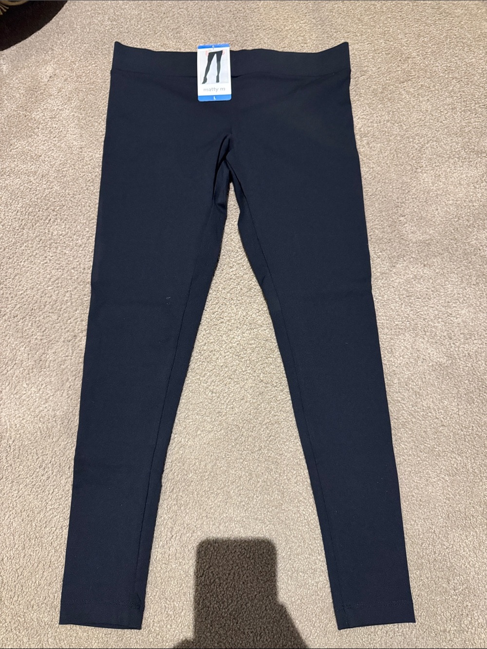 Matty M Black Women’s Stretch Leggings
